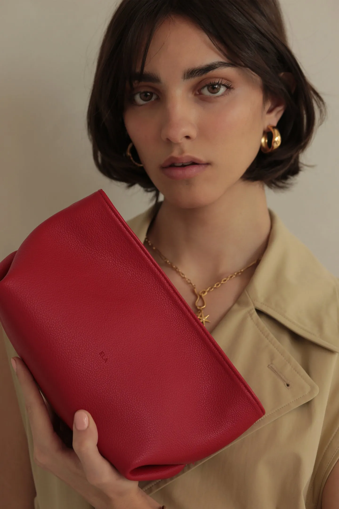 Fiona Bag – Red Pebble sold by ELA product image thumbnail 4