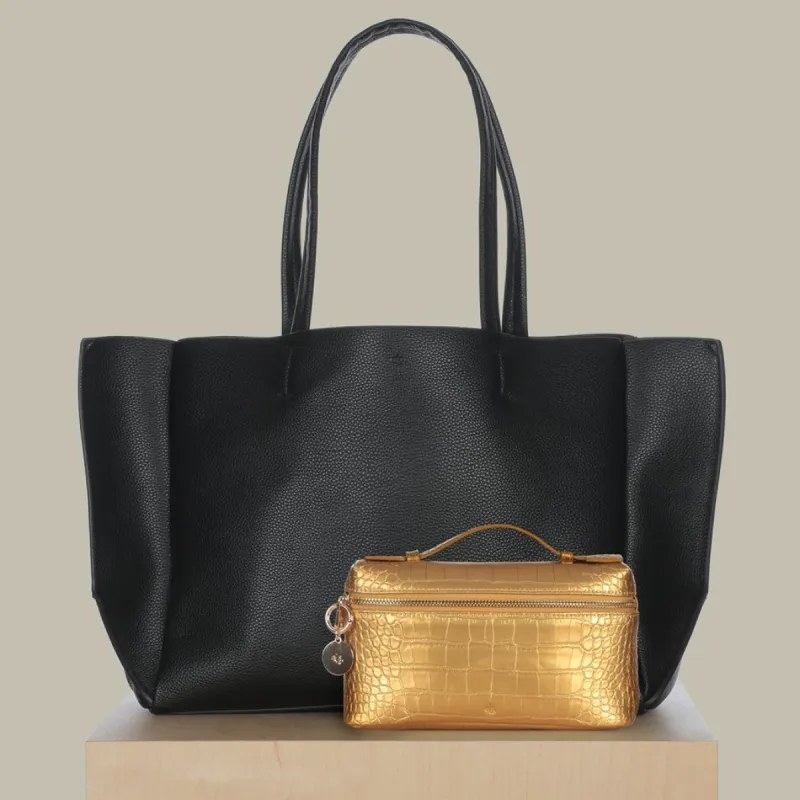 Tote Bag and Mini Case Clutch Bundle sold by ELA