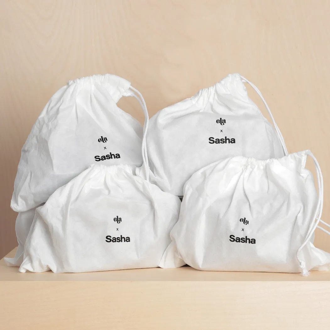 Micro Belt Bag – Black Croc LXL sold by ELA product image thumbnail 5