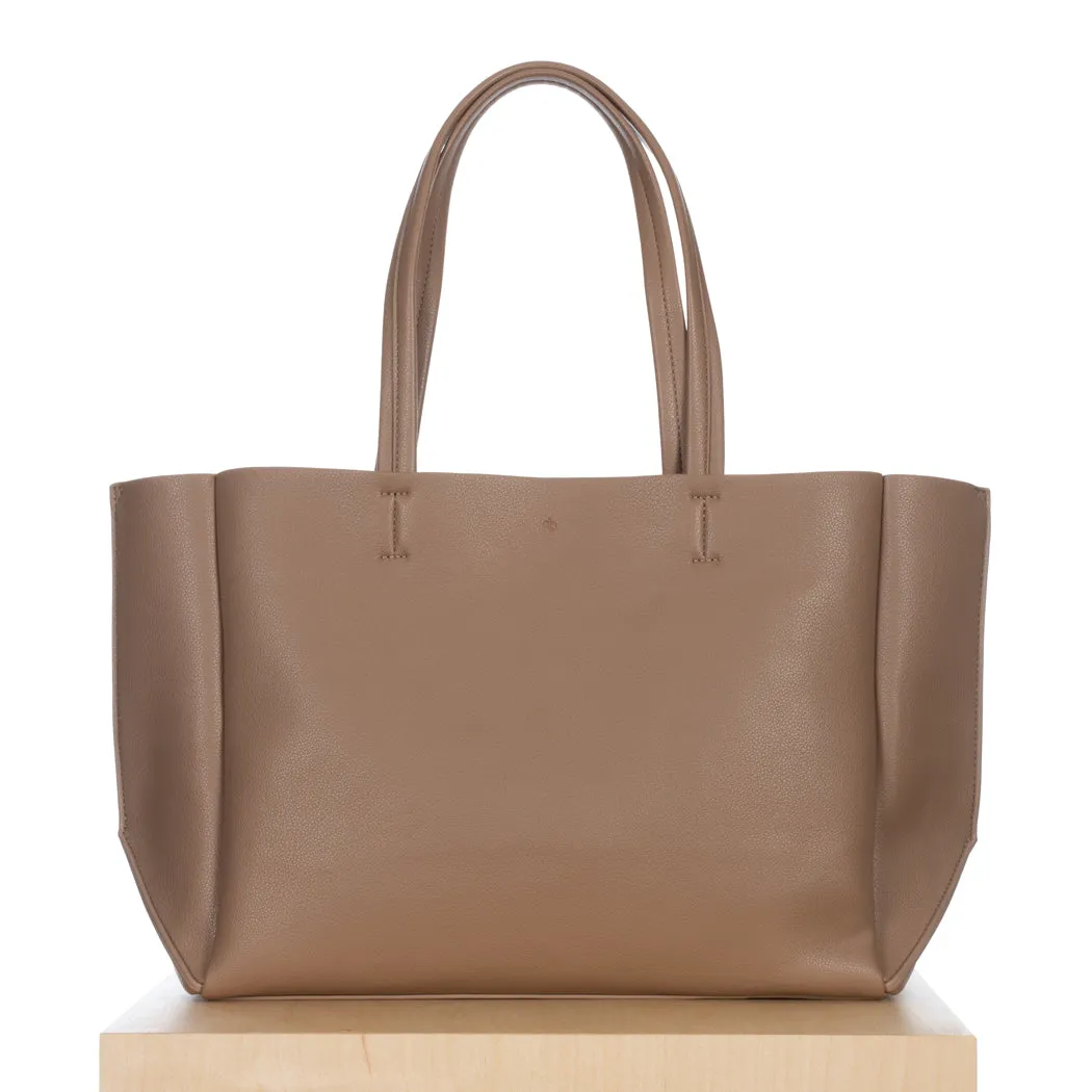 Catch All Tote – Cappuccino Pebble sold by ELA