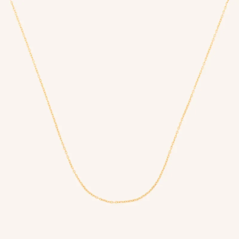 Cable Chain Necklace - 45cm sold by ELA