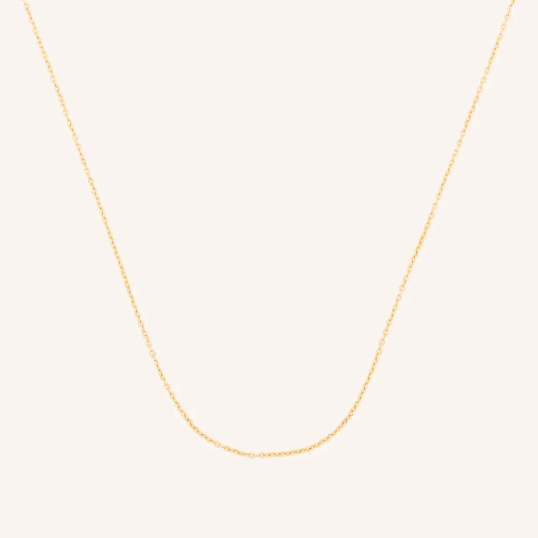 Cable Chain Necklace - 45cm sold by ELA