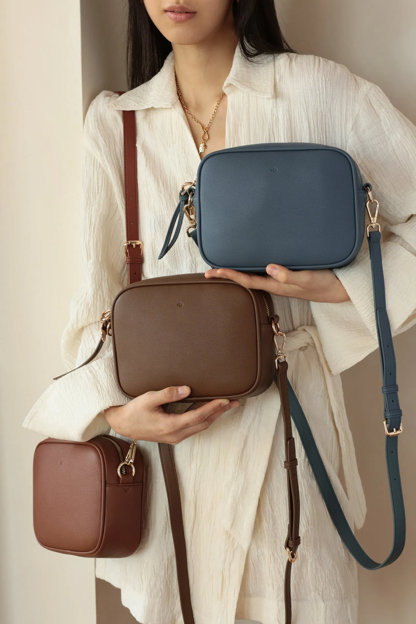 Muse Bag - Denim Pebble sold by ELA product image thumbnail 5