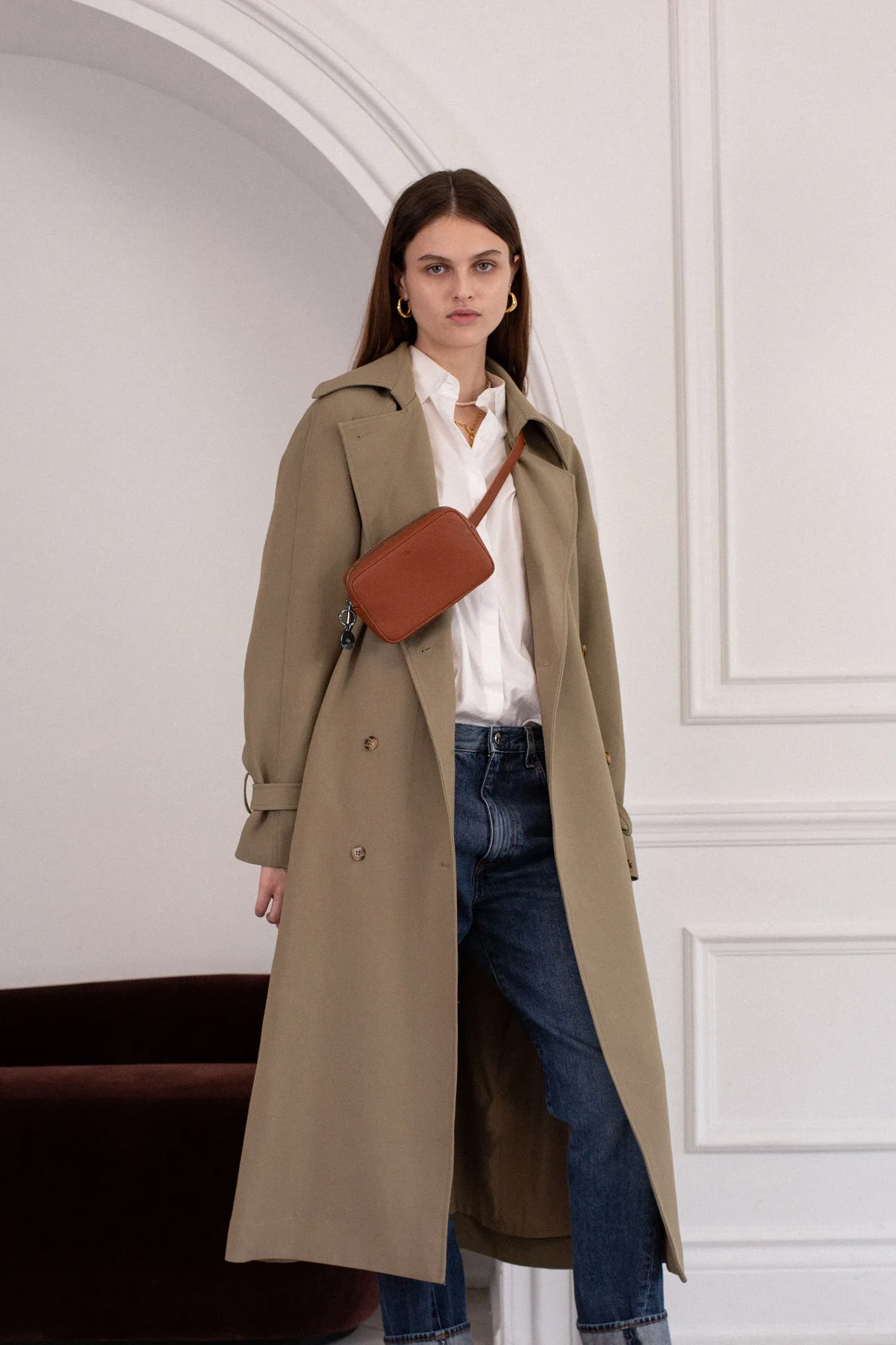 Micro Belt Bag – Walnut Pebble sold by ELA product image thumbnail 2