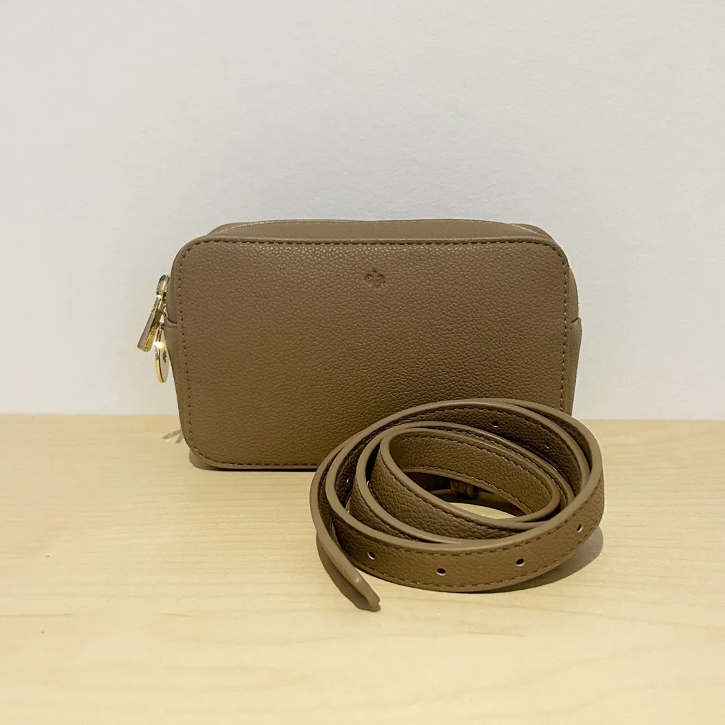 Micro Belt Bag – Khaki Sample Sale -S/M sold by ELA
