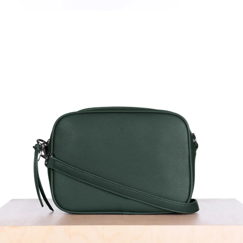Muse Bag - Forest Green Pebble sold by ELA