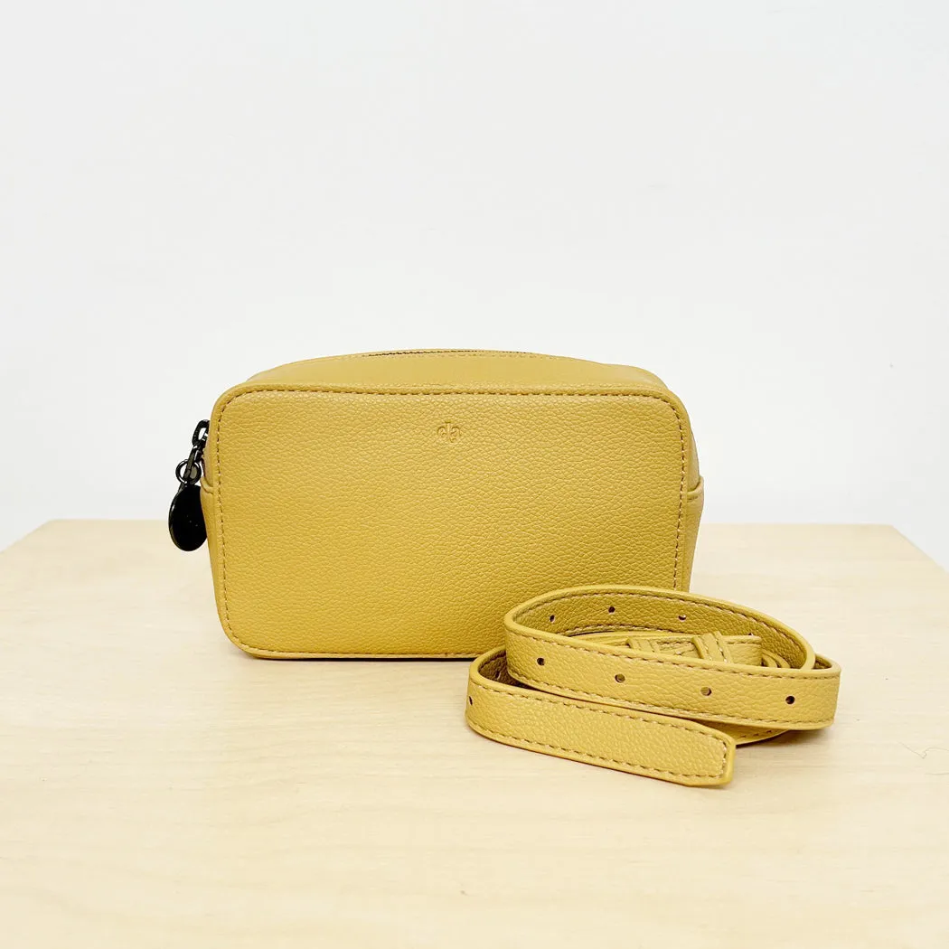 Micro Belt Bag – Yellow Sample Sale -S/M sold by ELA