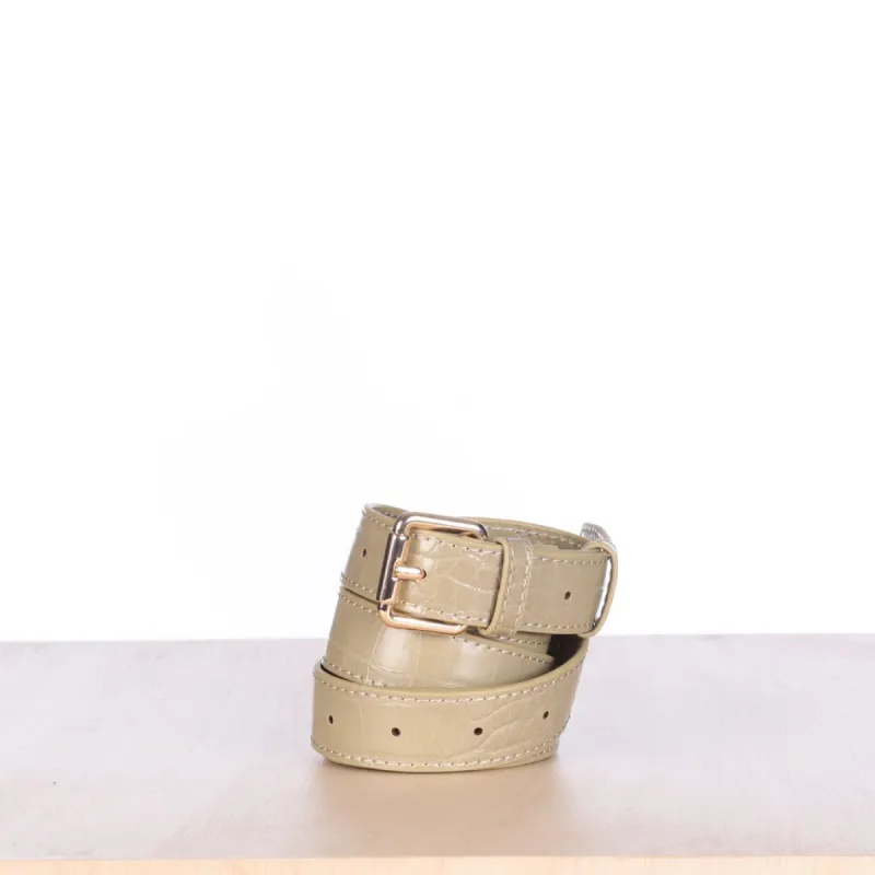 Sage Croc Effect Belt Strap (L/XL) sold by ELA