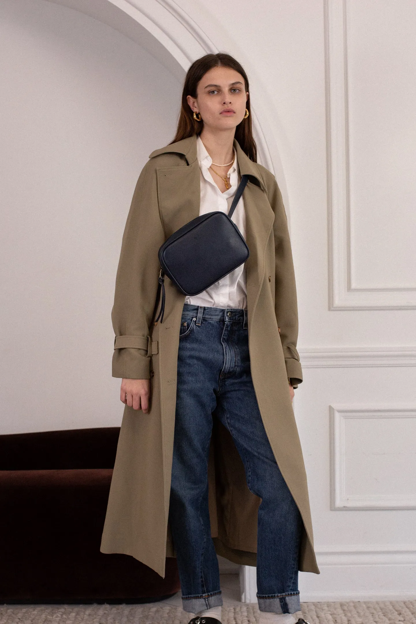 Belt Bag – Navy Pebble sold by ELA product image thumbnail 2