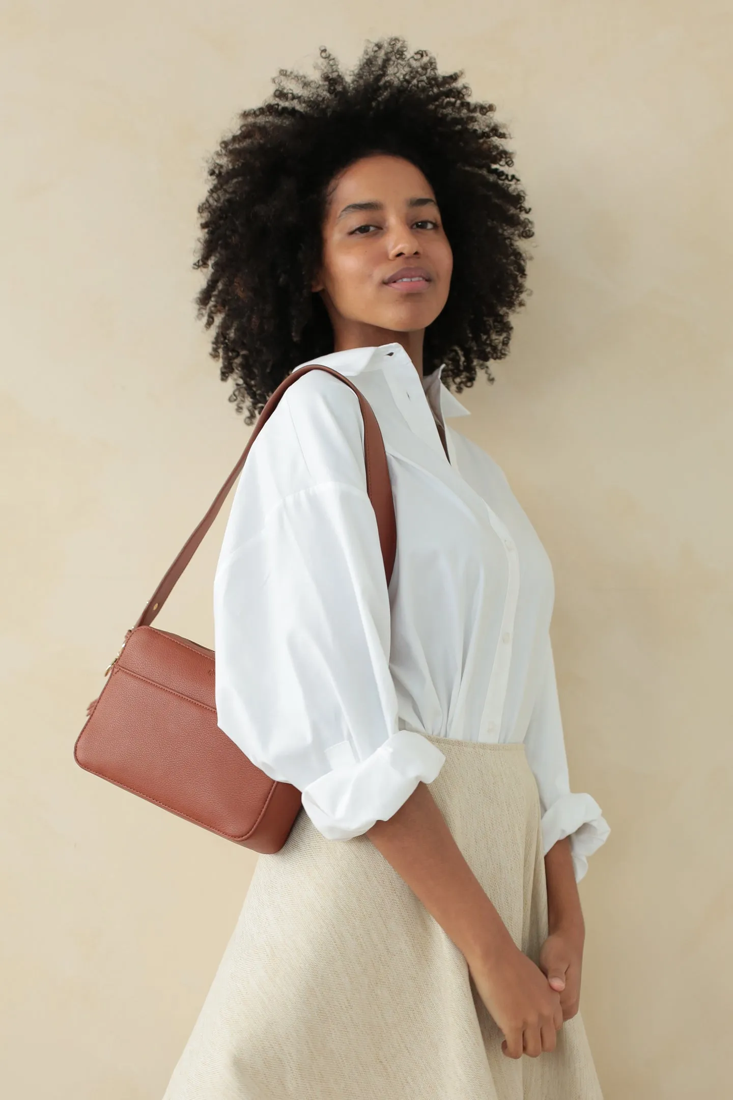 Bloom Bag – Walnut Pebble sold by ELA product image thumbnail 3