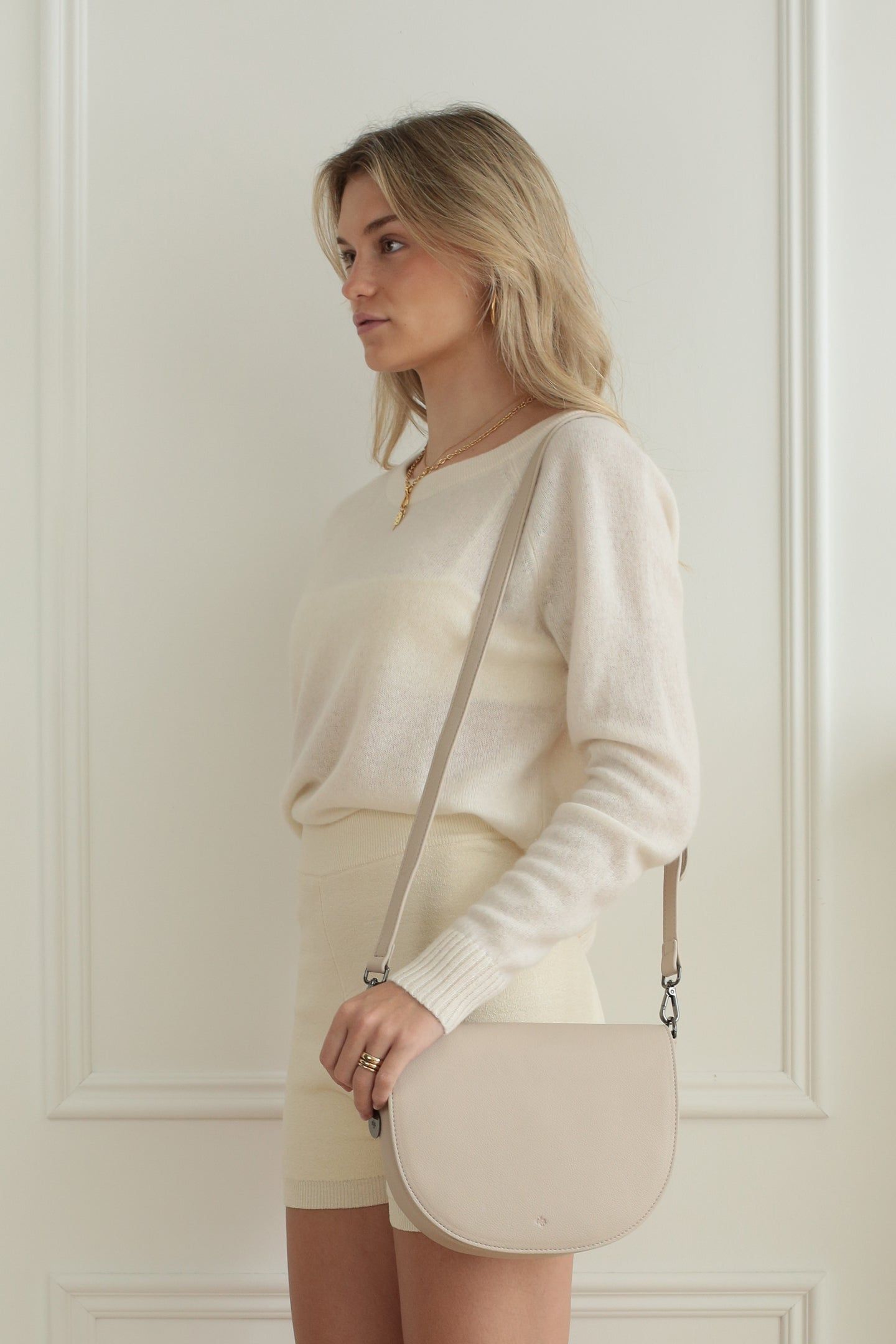 Mini Saddle Bag - Dove Pebble sold by ELA product image thumbnail 2