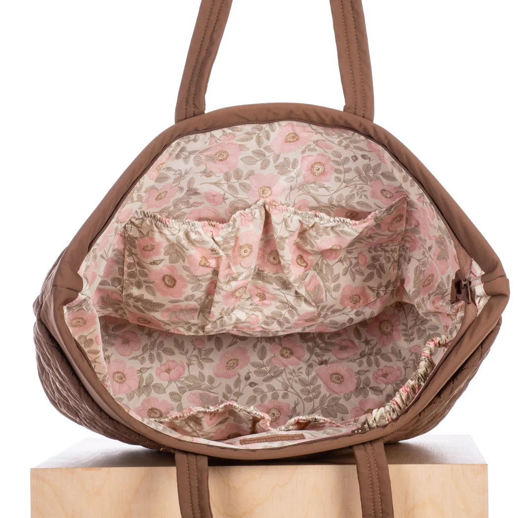 ela x Jillian Harris - XL Travel Tote - Brown sold by ELA product image thumbnail 5