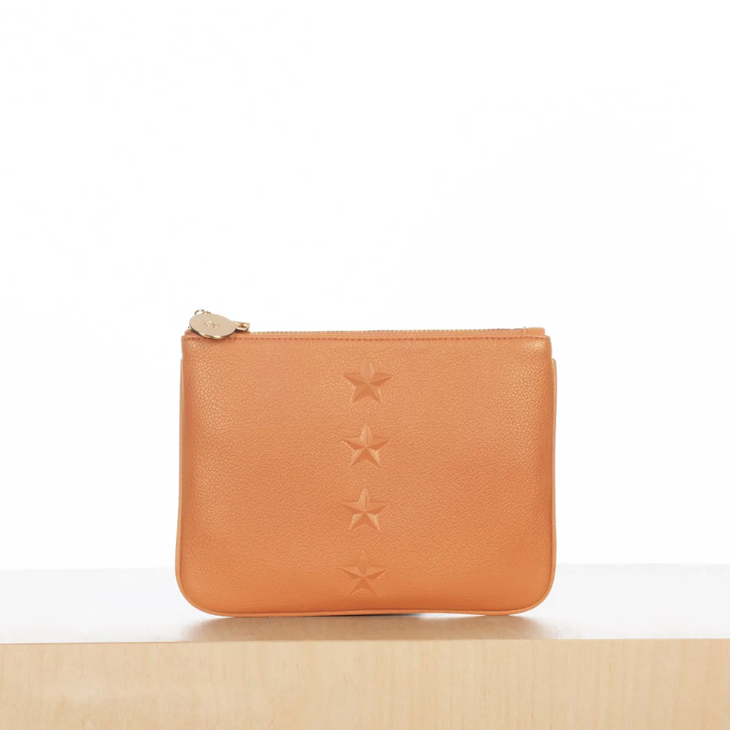 Star Wallet - Peach Pebble sold by ELA