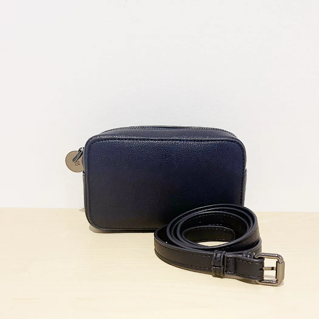 Micro Belt Bag – Navy Sample Sale -S/M sold by ELA