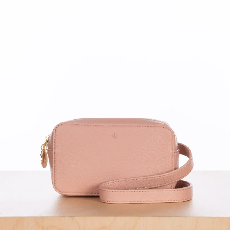 Micro Belt Bag – Blush Pebble Sample Sale -S/M sold by ELA