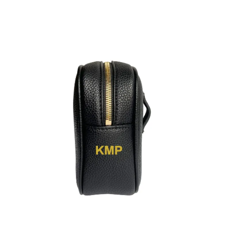 Belt Bag – Black Pebble with Gold Hardware sold by ELA