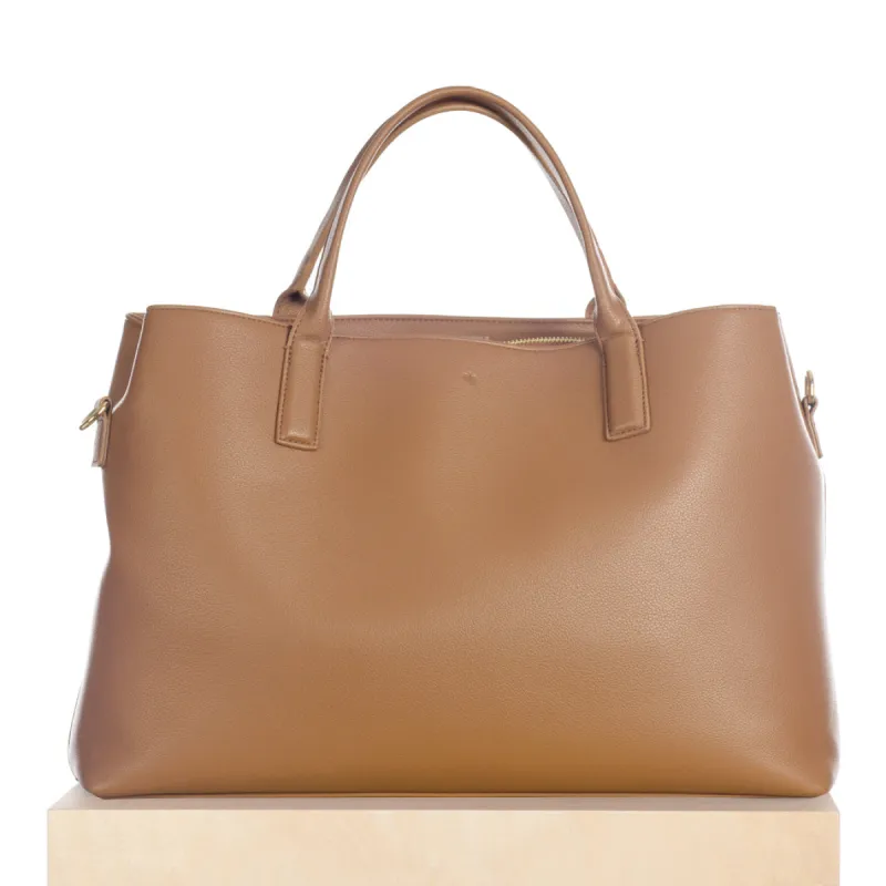 Workbag - Khaki Pebble fits up to 13" Laptop - Photoshoot Sample sold by ELA