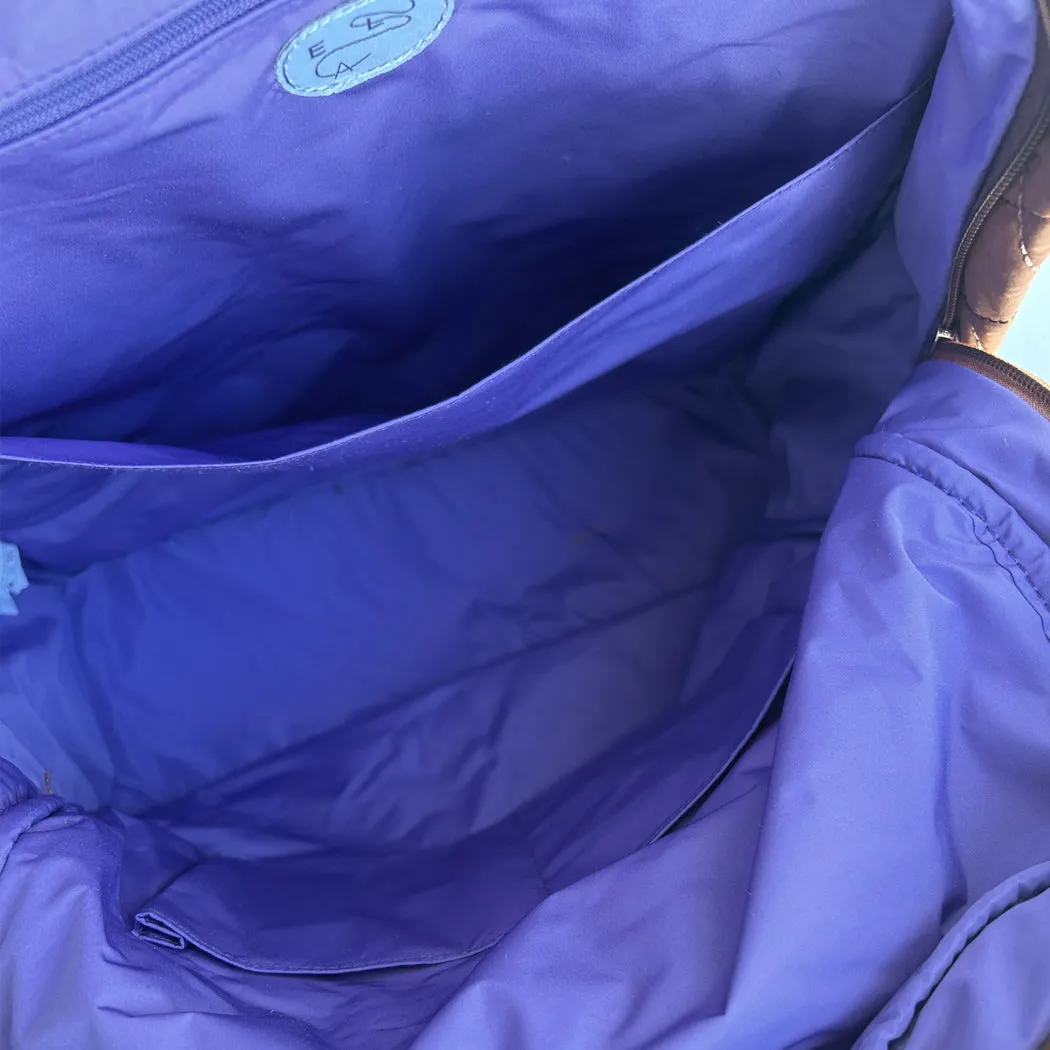 Quilted Backpack - Black sold by ELA product image thumbnail 2