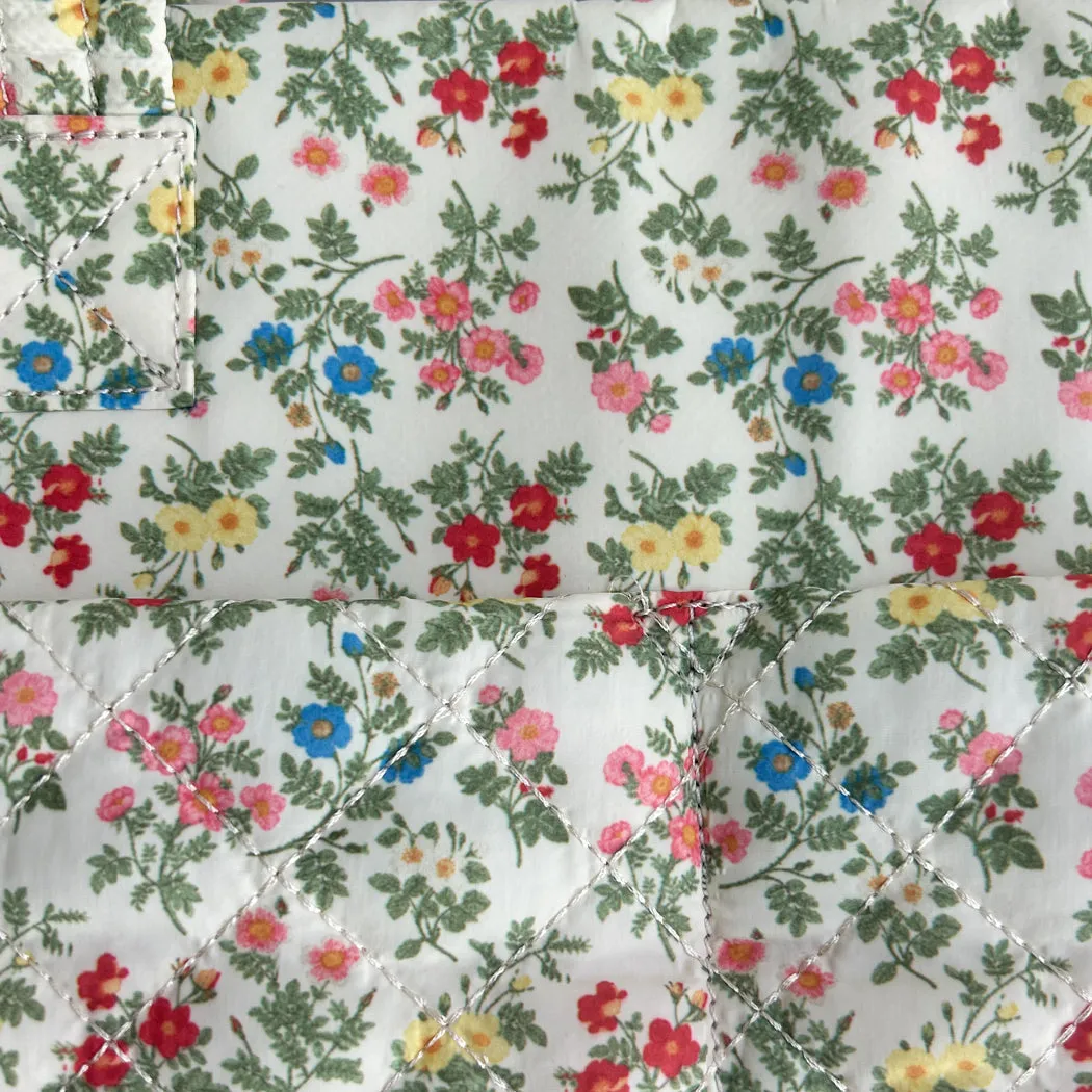 Quilted Tote - Custom Floral Print sold by ELA product image thumbnail 2