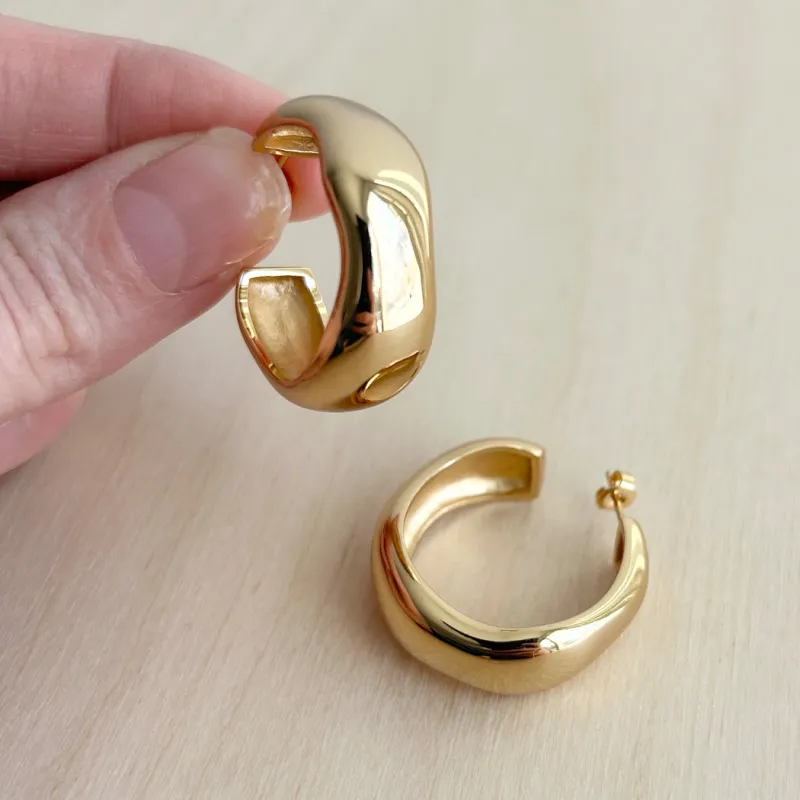 Chunky Flow Hoops - 30 mm  - Sample sold by ELA