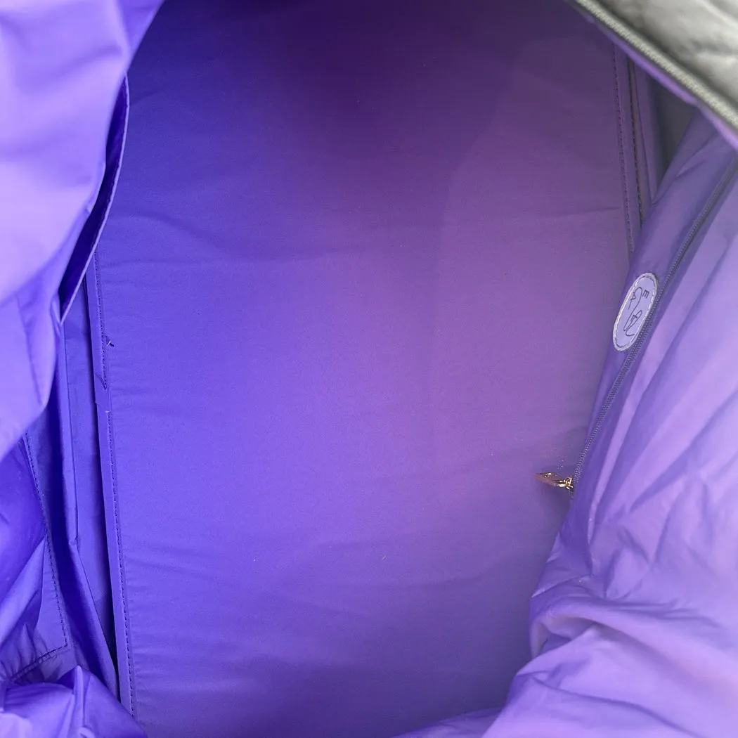 Quilted Medium Duffel - Black sold by ELA product image thumbnail 2