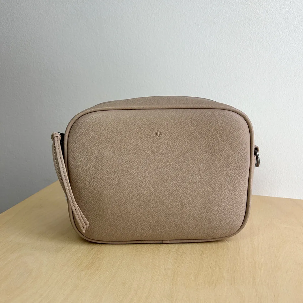 Muse - Taupe Pebble (Gunmetal Hardware) Sample sold by ELA