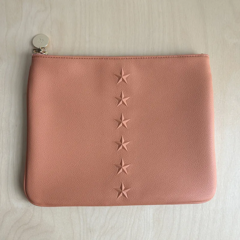 Star Pouch  - Coral Sample sold by ELA