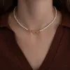 Flow Hook Fresh Water Seed Pearl Necklace - Sample sold by ELA