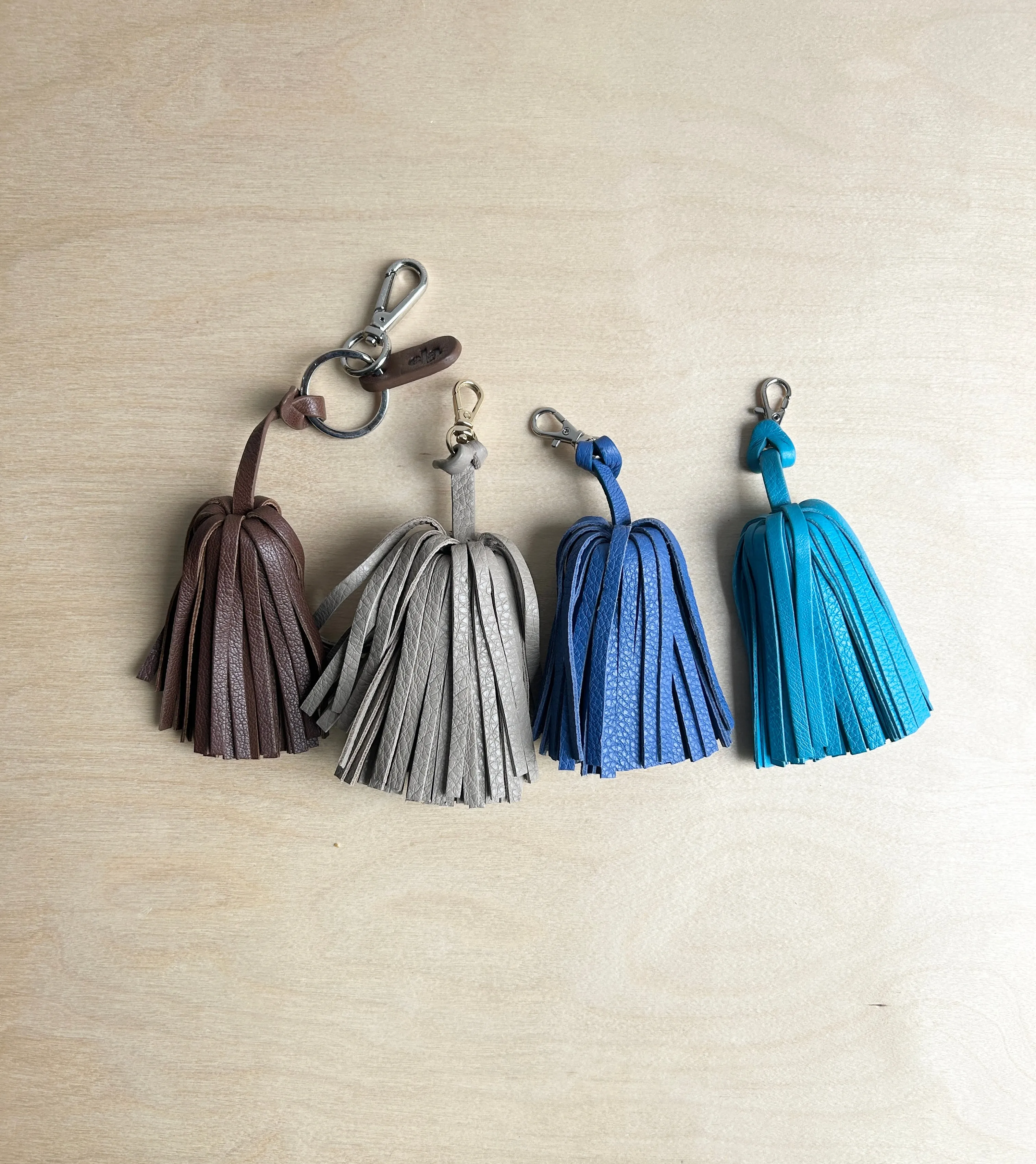Tassel Charm/Key Fob - Brown Archive Sale sold by ELA product image thumbnail 2