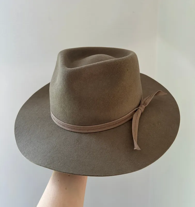 Lack of Color Fedora Hat - Brown - Campaign Shoot Accessories sold by ELA