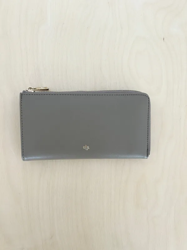Apple Leather Wallet - Taupe Archive Sale sold by ELA