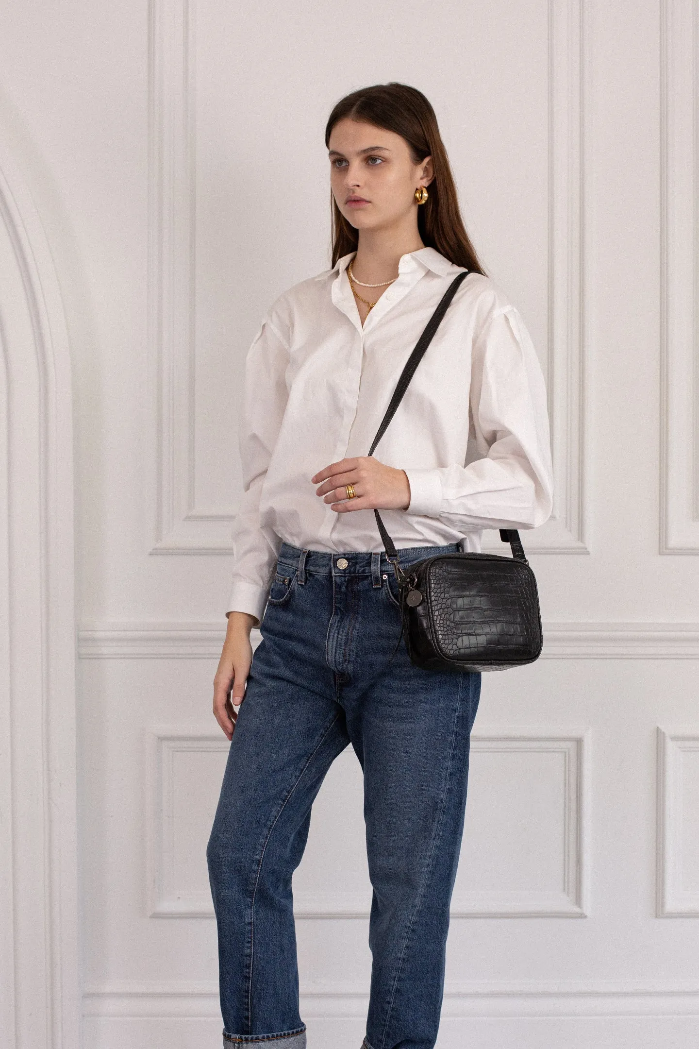 Muse Bag - Black Croc Archive Sale sold by ELA product image thumbnail 2