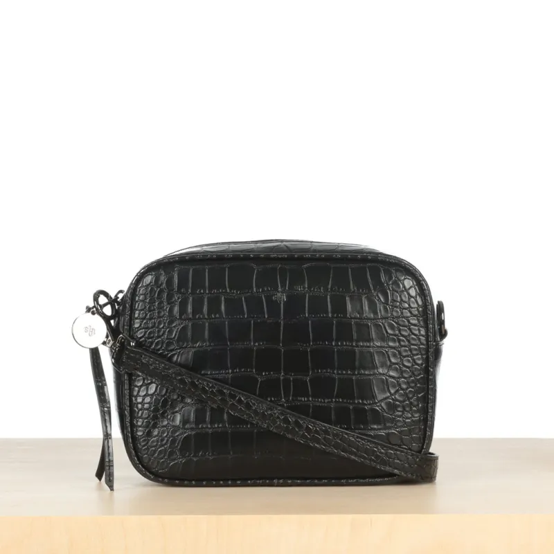 Muse Bag - Black Croc Archive Sale sold by ELA