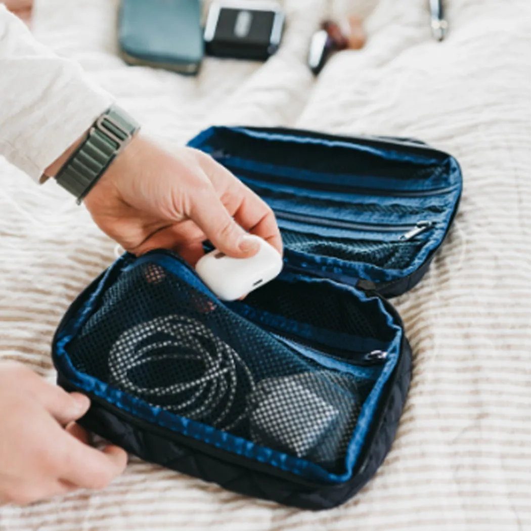 ela x Jillian Harris - Zipped Travel Case - Black sold by ELA product image thumbnail 2