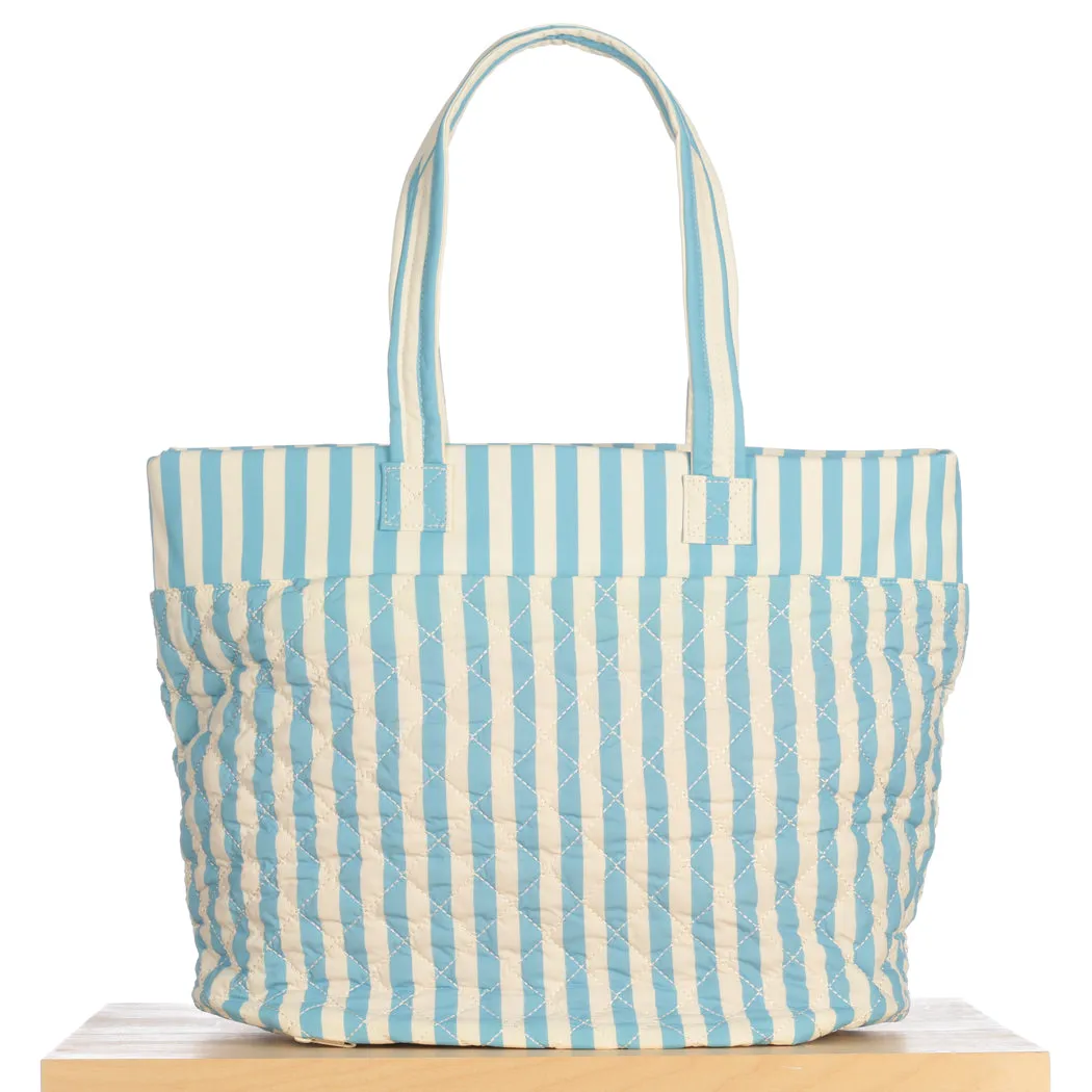 ela x Jillian Harris - New Everyday Tote 2.0 - Stripe Print sold by ELA product image thumbnail 5