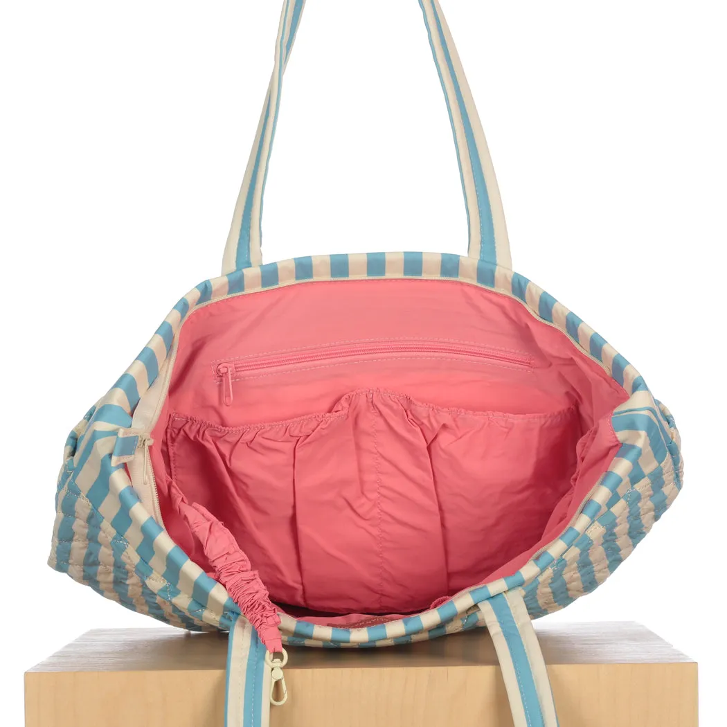 ela x Jillian Harris - New Everyday Tote 2.0 - Stripe Print sold by ELA product image thumbnail 4