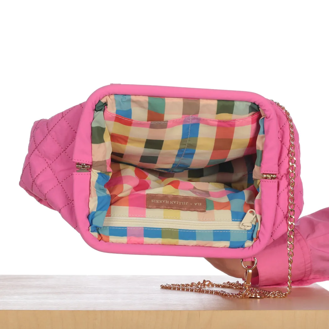 ela x Jillian Harris - Frame Clutch - Pizzazz Pink sold by ELA product image thumbnail 5