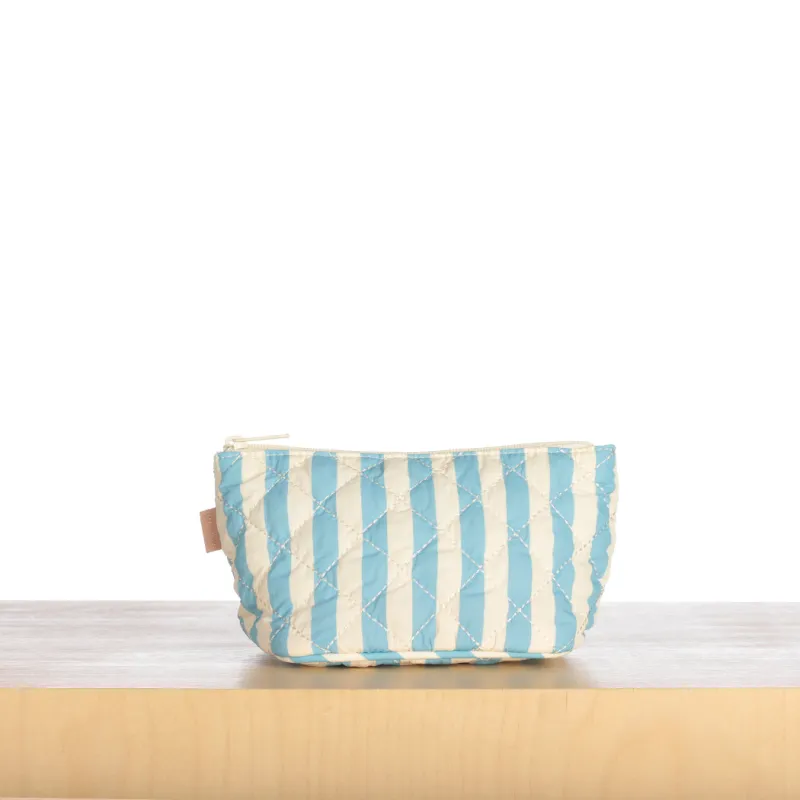ela x Jillian Harris - Mini Cosmetic Case - Striped Print sold by ELA