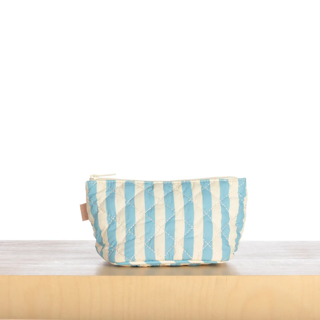 ela x Jillian Harris - Mini Cosmetic Case - Striped Print sold by ELA
