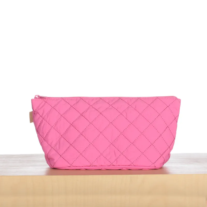 ela x Jillian Harris - Medium Cosmetic Case - Pizzazz Pink sold by ELA