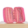 ela x Jillian Harris - Zipped Travel Case - Pizzazz Pink sold by ELA