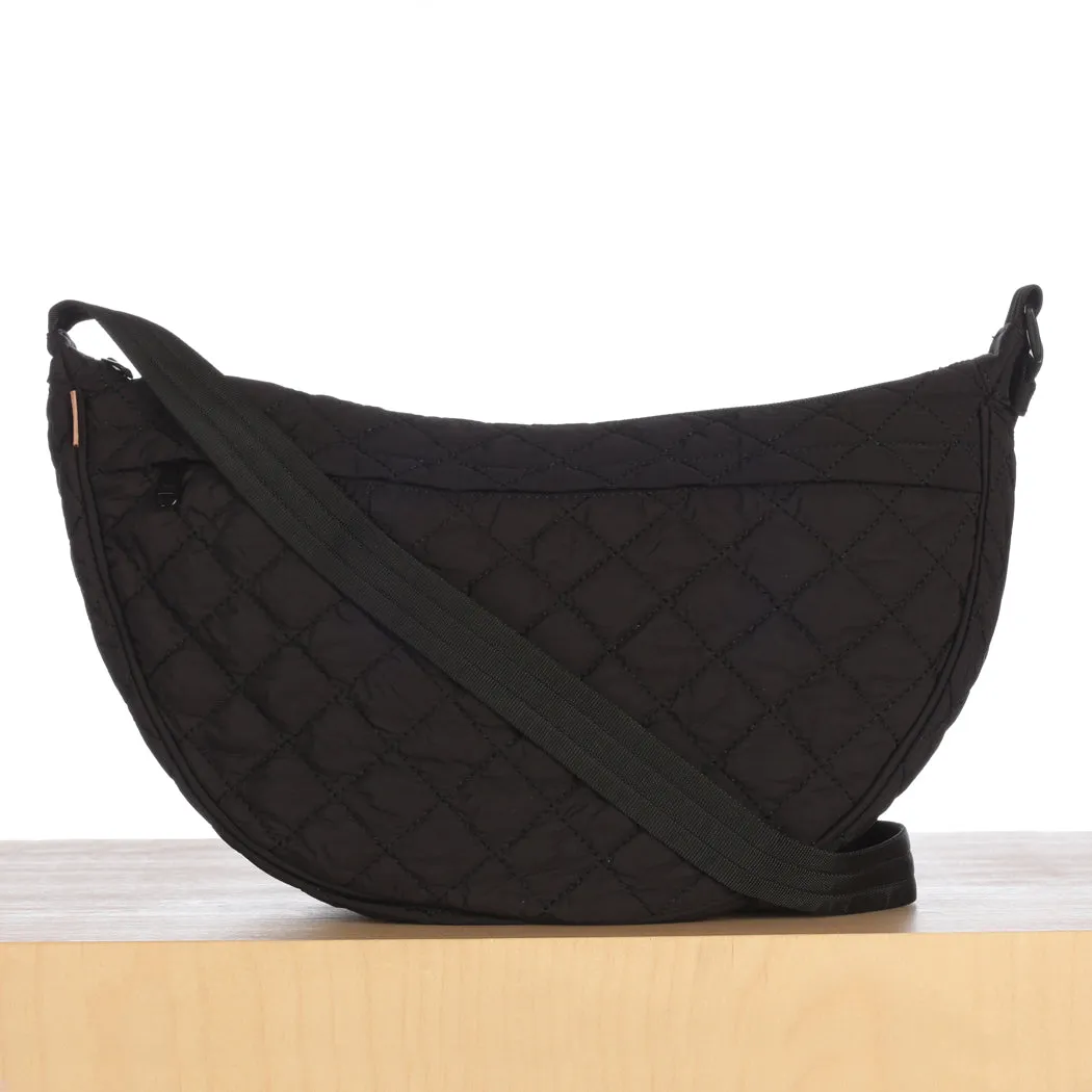 ela x Jillian Harris - Oversized Crossbody Bag - Black sold by ELA