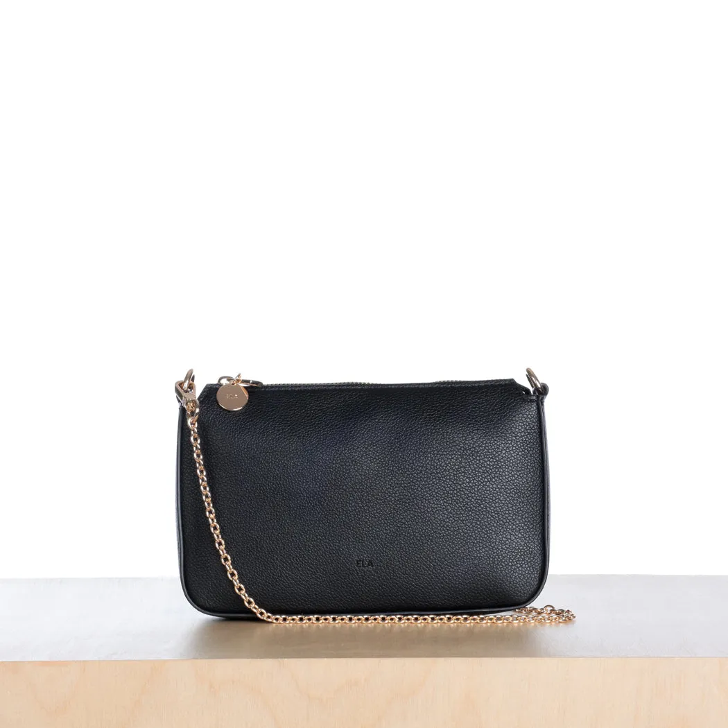 Charlotte Bag - Black Pebble sold by ELA