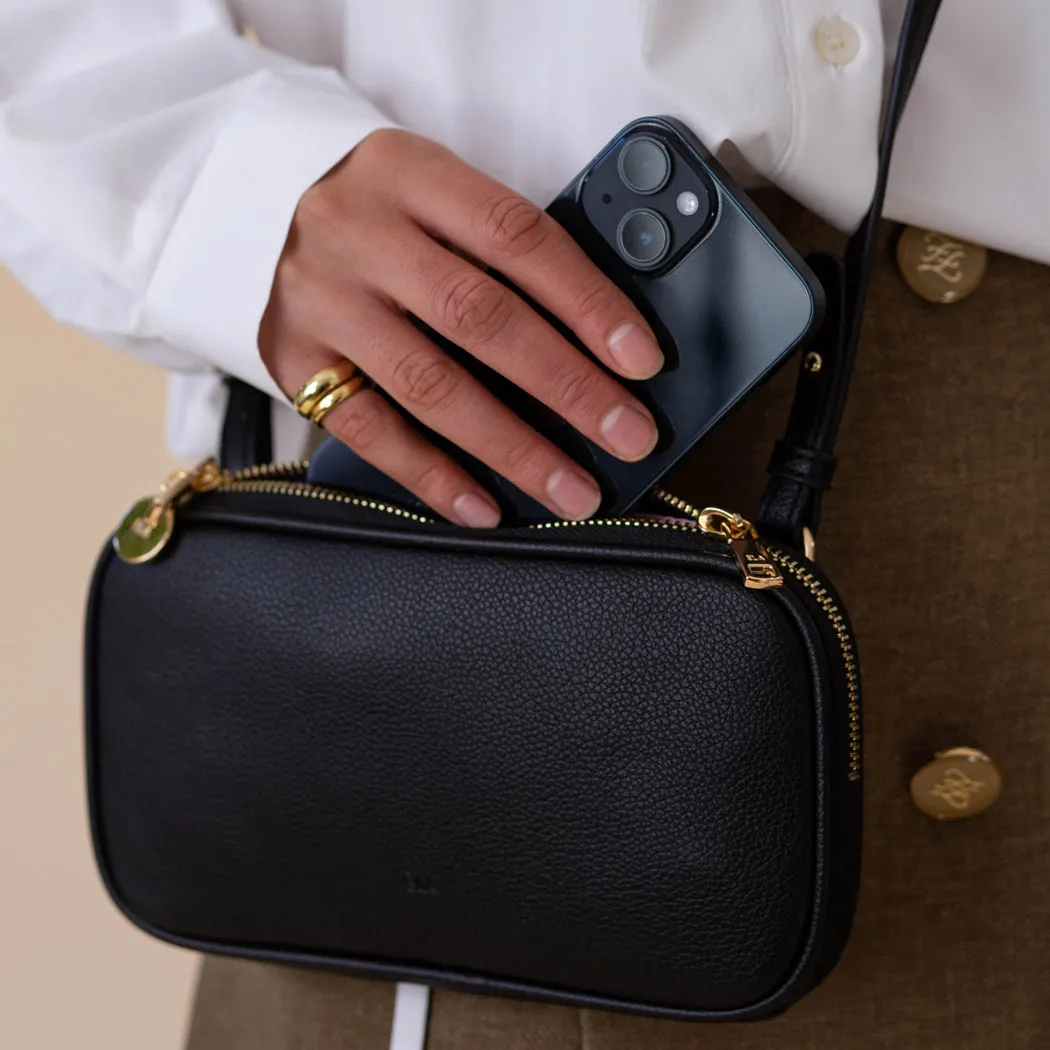 Willow Phone Case Bag - Black Pebble sold by ELA product image thumbnail 2