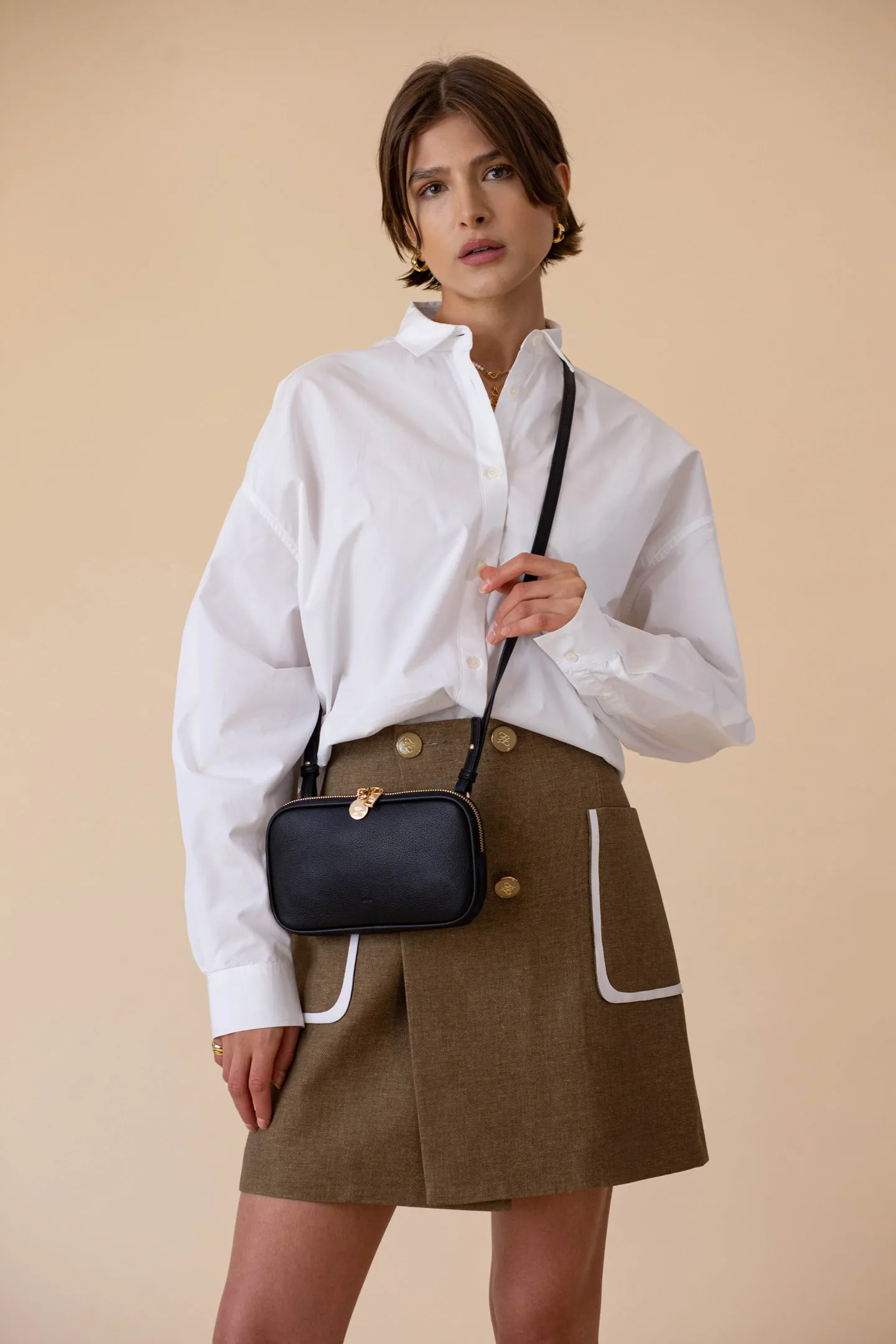 Willow Phone Case Bag - Black Pebble sold by ELA product image thumbnail 3