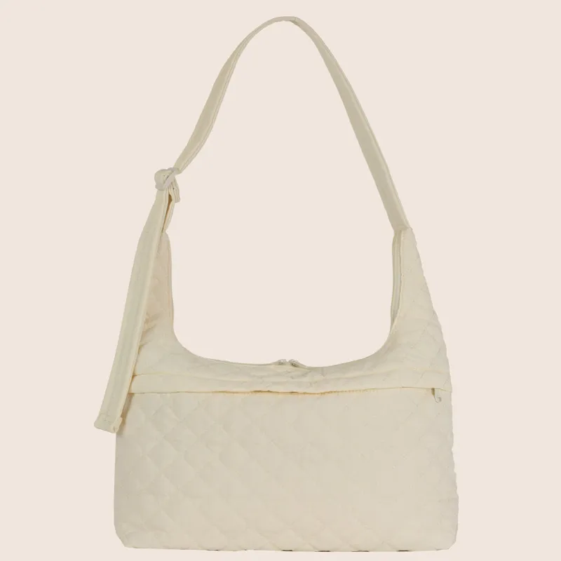 ela x Jillian Harris - Oversized Crossbody Bag - Cream sold by ELA