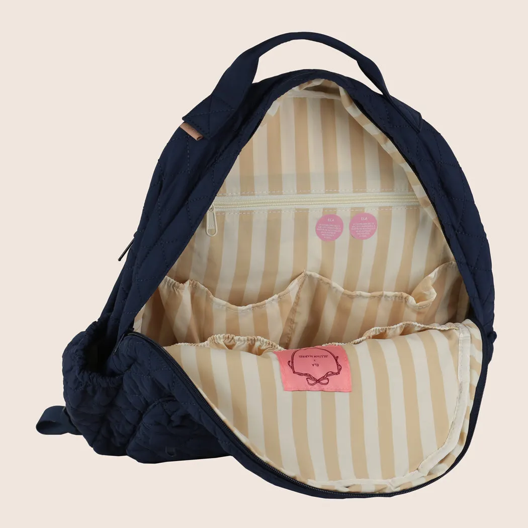 ela x Jillian Harris - Backpack - Navy sold by ELA product image thumbnail 3