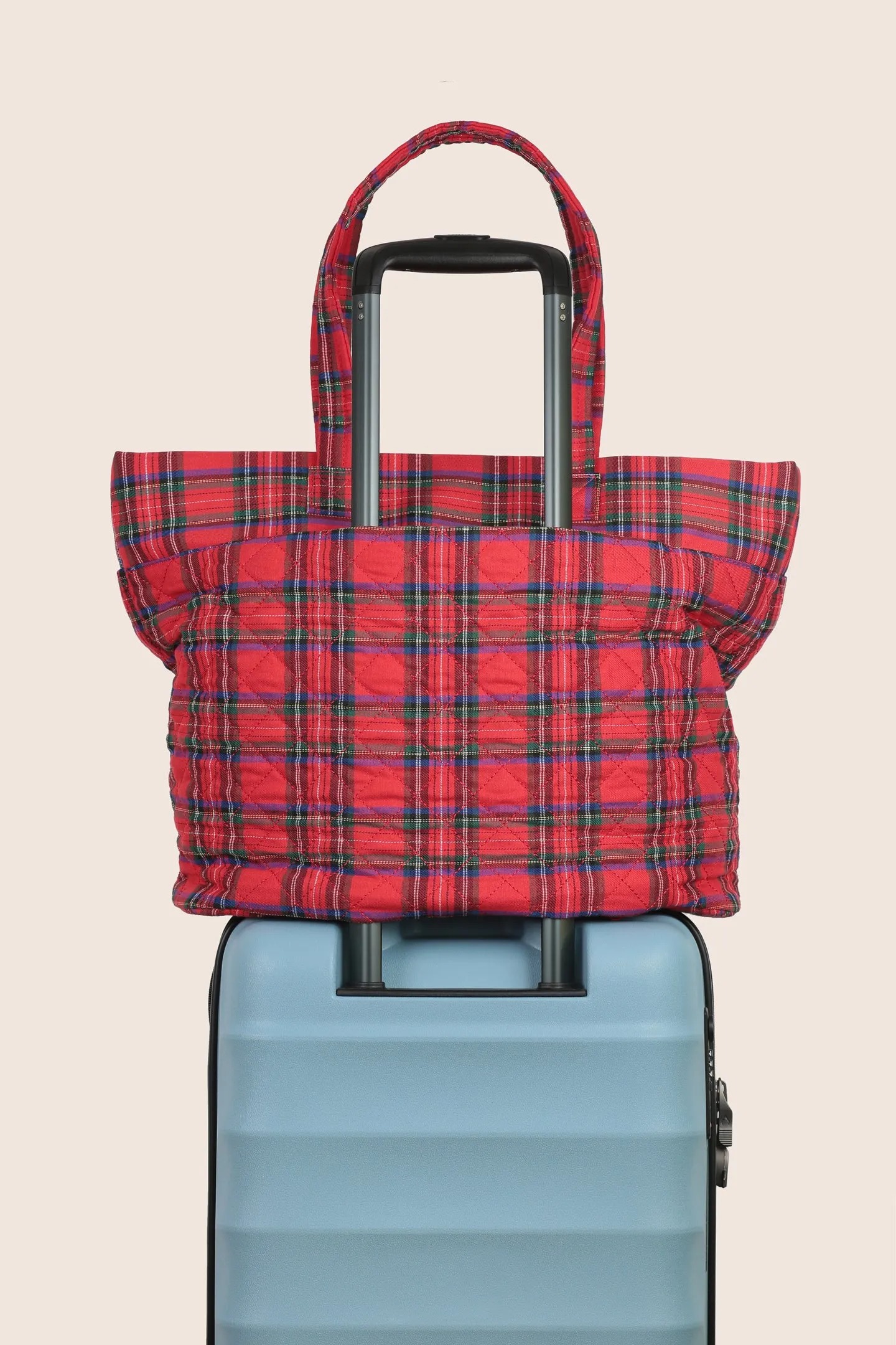 ela x Jillian Harris - Everyday Tote - Plaid Print sold by ELA product image thumbnail 4