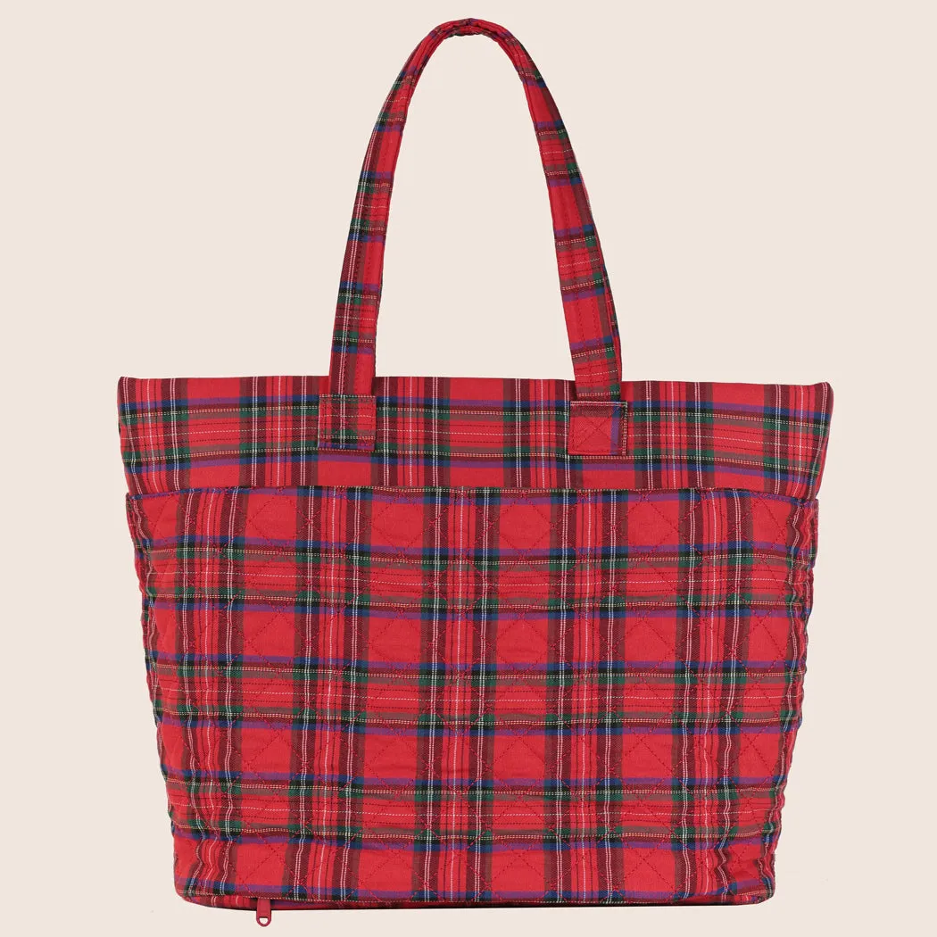 ela x Jillian Harris - Everyday Tote - Plaid Print sold by ELA product image thumbnail 5