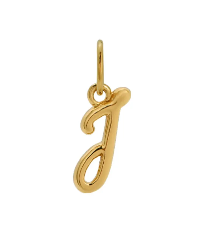 J Cursive Charm - Sample sold by ELA